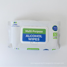 Zhanwang Custom Packaging Wholesales Alcohol Wet Wipes